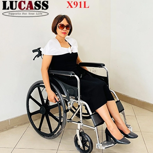 Xe Lăn Lucass X-91L Vành Đúc